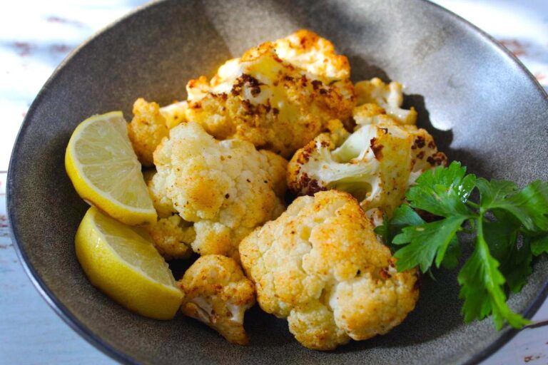 Κουνουπίδι πανέ στη φριτέζα αέρος