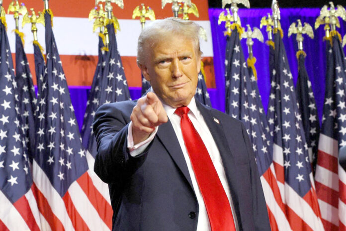 2024 U.S. Presidential Election Night, at Palm Beach County Convention Center, in West Palm Beach, Florida