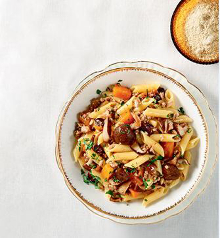 Πένες ΧΩΡΙΣ ΓΛΟΥΤΕΝΗ με σάλτσα κιμά