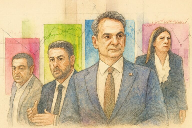 Η νέα δημοσκόπηση: Πού βρίσκονται τα κόμματα – Τι κερδίζει η κυβέρνηση μετά το Ζάππειο